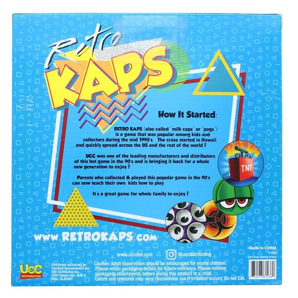 Pogs 2 Player Starter Kit | 2 Slammers | 30 Pogs - Bed Bath